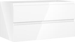 Mexen Orio dulap de baie sub lavoar 90 cm, 2 sertare, alb lucios - 91A10-09047-2-BFF00 (91A10-09047-2-BFF00)