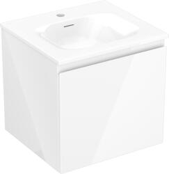Mexen Orio dulap baie 50 cm cu lavoar Vela, 1 sertar, alb lucios - 91A10-05047-1-BF00-W23M00 (91A10-05047-1-BF00-W23M00)