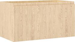 Mexen Rivel dulap baie sub lavoar 90 cm, 1 sertar, canelat, stejar - 91A20-09047-1-BF81 (91A20-09047-1-BF81)