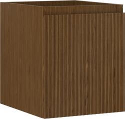 Mexen Rivel dulap baie de 40 cm, 1 sertar, riflat, nuc - 91A20-04047-1-BF86 (91A20-04047-1-BF86)
