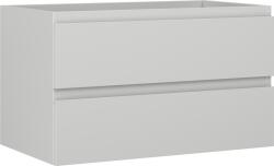 Mexen Orio dulap baie sub chiuvetă 80 cm, 2 sertare, gri mat - 91A10-08047-2-BFF62 (91A10-08047-2-BFF62)