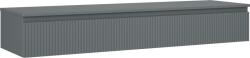 Mexen Rivel dulap băii sub lavoar 160 cm cu blat, 1 sertar, canelat, grafit mat - 91A20-16023-1-BFC66 (91A20-16023-1-BFC66)