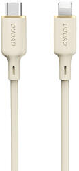 Dudao L7SCL USB-C - Lightning kábel 30W 1m - bézs - dellaprint