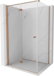 Mexen Mist-F cabină de duș pliabilă stânga 85 x 70 cm, transparent, cupru periat - 8A6T-085-070-65-00-L (8A6T-085-070-65-00-L)