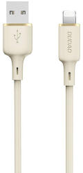 Dudao L7SL USB-A - Lightning 5A kábel 1m - bézs - dellaprint