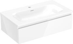 Mexen Orio dulap baie 80 cm cu lavoar Vela, 1 sertar, alb lucios - 91A10-08023-1-BF00-W23M00 (91A10-08023-1-BF00-W23M00)