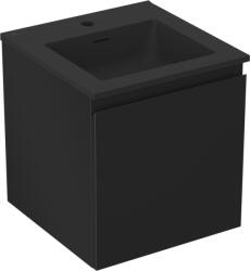 Mexen Orio dulap baie 45 cm cu chiuvetă Otis, 1 sertar, negru mat - 91A10-04547-1-BF71-W18M71 (91A10-04547-1-BF71-W18M71)