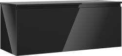 Mexen Orio dulap baie sub chiuvetă 120 cm cu blat, 1 sertar, negru lucios - 91A10-12047-1-BFC70 (91A10-12047-1-BFC70)