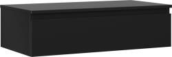 Mexen Orio dulap baie sub chiuvetă 90 cm cu blat, 1 sertar, negru mat - 91A10-09023-1-BFC71 (91A10-09023-1-BFC71)