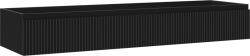 Mexen Rivel dulap baie sub lavoar 160 cm, 1 sertar, canelat, negru mat - 91A20-16023-1-BF71 (91A20-16023-1-BF71)
