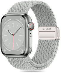 Tech-Protect nejlon szíj Apple Watch 40/41/42mm-hez - szürke