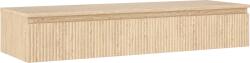 Mexen Rivel dulap baie sub chiuvetă 140 cm cu blat, 1 sertar, canelat, stejar - 91A20-14023-1-BFC81 (91A20-14023-1-BFC81)