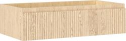 Mexen Rivel dulap baie sub lavoar 90 cm, 1 sertar, canelat, stejar - 91A20-09023-1-BF81 (91A20-09023-1-BF81)