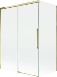 Mexen Rox paravan pentru cadă, cu 2 uși glisante, 120 + 70 x 150 cm, transparent, auriu - 8C9-120-070-50-00 (8C9-120-070-50-00)