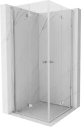 Mexen Mist-F Duo cabină de duș pliabilă 80 x 80 cm, transparent, crom - 8A6-080L-080P-01-00 (8A6-080L-080P-01-00)