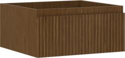 Mexen Rivel dulap baie pentru chiuvetă 50 cm, 1 sertar, canelat, nuc - 91A20-05023-1-BF86 (91A20-05023-1-BF86)