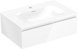 Mexen Orio dulap de baie 70 cm cu lavoar Vela, 1 sertar, alb lucios - 91A10-07023-1-BF00-W23M00 (91A10-07023-1-BF00-W23M00)