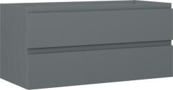 Mexen Orio dulap baie pentru lavoar 100 cm, 2 sertare, grafit mat - 91A10-10047-2-BFF66 (91A10-10047-2-BFF66)