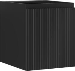 Mexen Rivel dulap baie sub chiuvetă 40 cm, 1 ușă, canelat, negru mat - 91A21-04047-1-BF71 (91A21-04047-1-BF71)
