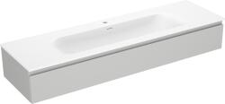 Mexen Orio dulap baie 160 cm cu lavoar Vela, 1 sertar, gri mat/alb mat - 91A10-16023-1-BF62-W23M01 (91A10-16023-1-BF62-W23M01)