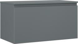 Mexen Orio dulap baie de 90 cm cu blat, 1 sertar, grafit mat - 91A10-09047-1-BFC66 (91A10-09047-1-BFC66)