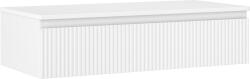 Mexen Rivel dulap de baie sub chiuvetă de 100 cm cu blat, 1 sertar, riflat, alb mat - 91A20-10023-1-BFC01 (91A20-10023-1-BFC01)