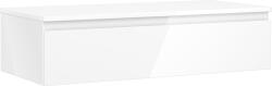Mexen Orio dulap baie cu blat 100 cm cu un sertar, alb lucios - 91A10-10023-1-BFC00 (91A10-10023-1-BFC00)