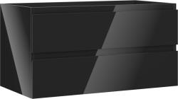 Mexen Orio dulap de baie sub chiuvetă 90 cm, 2 sertare, negru lucios - 91A10-09047-2-BFF70 (91A10-09047-2-BFF70)