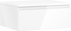Mexen Orio dulap baie suspendat 60 cm cu blat, 1 sertar, alb lucios - 91A10-06023-1-BFC00 (91A10-06023-1-BFC00)