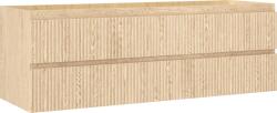 Mexen Rivel dulap baie sub chiuvetă 140 cm, 2 sertare, canelată, stejar - 91A20-14047-2-BFF81 (91A20-14047-2-BFF81)