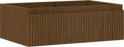 Mexen Rivel dulap baie sub chiuvetă 70 cm, 1 sertar, canelat, nuc - 91A20-07023-1-BF86 (91A20-07023-1-BF86)