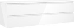Mexen Orio dulap baie sub chiuvetă 160 cm cu blat, 2 sertare, alb lucios - 91A10-16047-2-BFFC00 (91A10-16047-2-BFFC00)