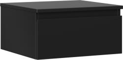 Mexen Orio dulap baie sub chiuvetă de 50 cm cu blat, 1 sertar, negru mat - 91A10-05023-1-BFC71 (91A10-05023-1-BFC71)