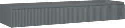 Mexen Rivel dulap baie sub lavoar 160 cm, 1 sertar, canelat, grafit mat - 91A20-16023-1-BF66 (91A20-16023-1-BF66)