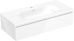 Mexen Orio dulap baie 100 cm cu chiuvetă Vela, 1 sertar, alb lucios - 91A10-10023-1-BF00-W23M00 (91A10-10023-1-BF00-W23M00)