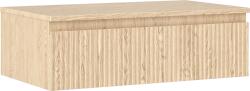 Mexen Rivel dulap de baie sub lavoar 80 cm cu blat, 1 sertar, canelat, stejar - 91A20-08023-1-BFC81 (91A20-08023-1-BFC81)