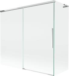 Mexen Rox L panou de duș cu două aripi glisante 170 + 80 x 150 cm, transparent, crom - 8C9L-170-080-01-00 (8C9L-170-080-01-00)