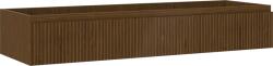 Mexen Rivel dulap baie suspendat de 140 cm, 1 sertar, cu rifluri, nuc - 91A20-14023-1-BF86 (91A20-14023-1-BF86)