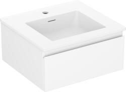 Mexen Orio dulap baie 50 cm cu lavoar Otis, 1 sertar, alb mat - 91A10-05023-1-BF01-W18M01 (91A10-05023-1-BF01-W18M01)