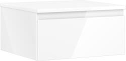 Mexen Orio dulap baie sub chiuvetă 50 cm cu blat, 1 sertar, alb lucios - 91A10-05023-1-BFC00 (91A10-05023-1-BFC00)
