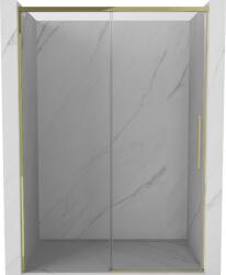 Mexen Rox uși de duș glisante 150 cm, transparente, aurii - 8C2-150-000-50-00 (8C2-150-000-50-00)