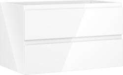 Mexen Orio dulap baie sub lavoar 80 cm, 2 sertare, alb lucios - 91A10-08047-2-BFF00 (91A10-08047-2-BFF00)