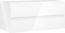 Mexen Orio dulap de baie sub chiuvetă 100 cm, 2 sertare, alb lucios - 91A10-10047-2-BFF00 (91A10-10047-2-BFF00)