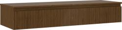 Mexen Rivel dulap de baie sub chiuvetă 140 cm cu blat, 1 sertar, canelat, nuc - 91A20-14023-1-BFC86 (91A20-14023-1-BFC86)