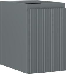 Mexen Rivel dulap baie sub lavoar 30 cm, 1 ușă, striat, grafit mat - 91A21-03047-1-BF66 (91A21-03047-1-BF66)