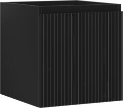 Mexen Rivel dulap pentru lavoar de baie 45 cm, 1 sertar, canelat, negru mat - 91A20-04547-1-BF71 (91A20-04547-1-BF71)