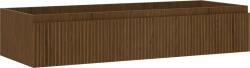 Mexen Rivel dulap baie sub chiuvetă 120 cm, 1 sertar, canelat, nuc - 91A20-12023-1-BF86 (91A20-12023-1-BF86)