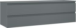 Mexen Orio dulap de baie sub lavoar 160 cm cu blat, 2 sertare, grafit mat - 91A10-16047-2-BFFC66 (91A10-16047-2-BFFC66)