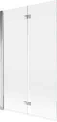 Mexen Mist pare-dus 2-panouri stânga 110 x 150 cm, transparent, crom - 8A9-110-002-01-00-L (8A9-110-002-01-00-L)