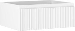 Mexen Rivel dulap de baie pentru chiuvetă 60 cm, 1 sertar, canelat, alb mat - 91A20-06023-1-BF01 (91A20-06023-1-BF01)
